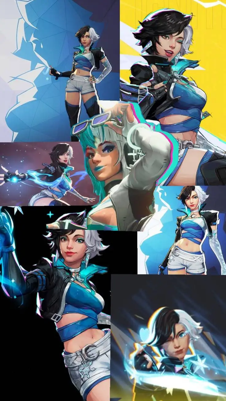 ai character: Luna  background
