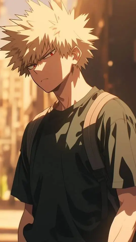 ai character: bakugo background