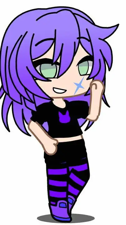 ai character: Starry!(my oc) background