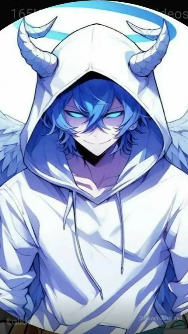ai character: Hyper and number background