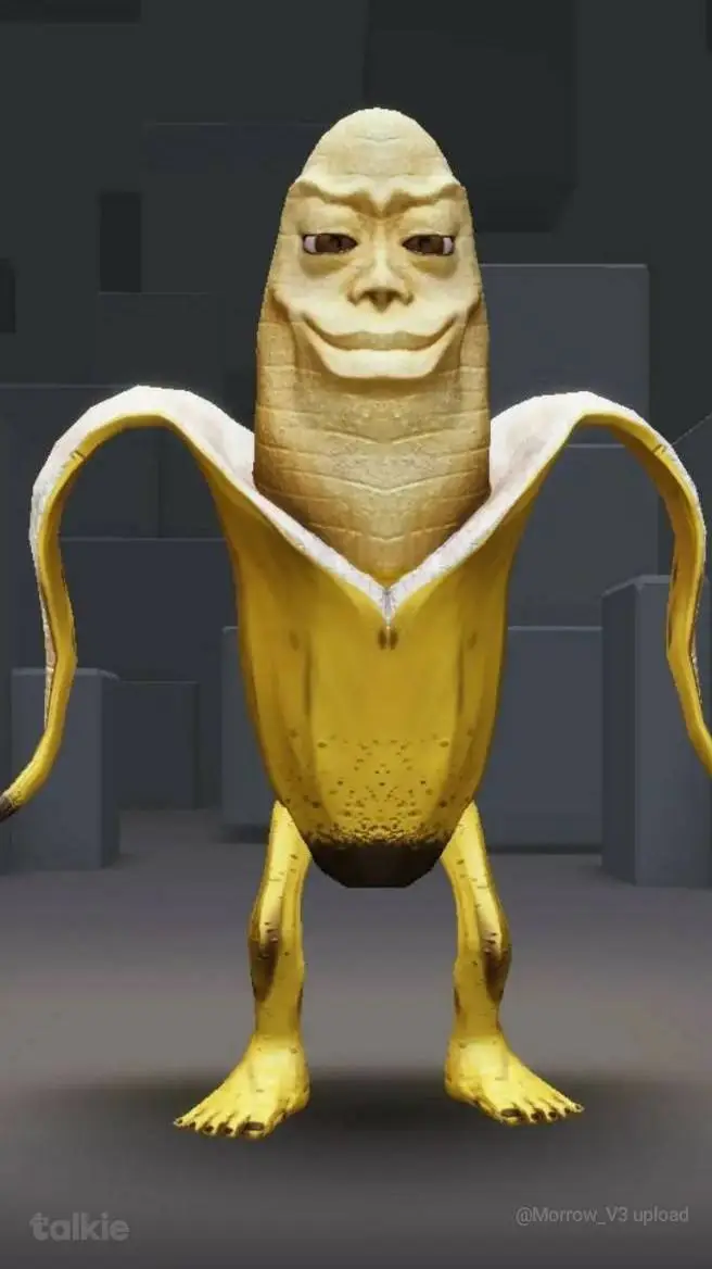 ai character: Banana(proleefic) background