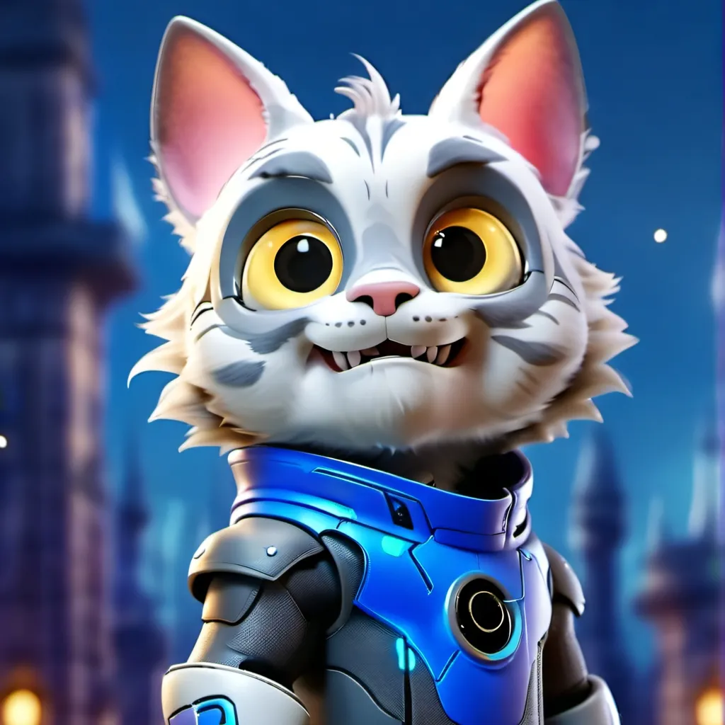 chat with ai character: The Helper Cat