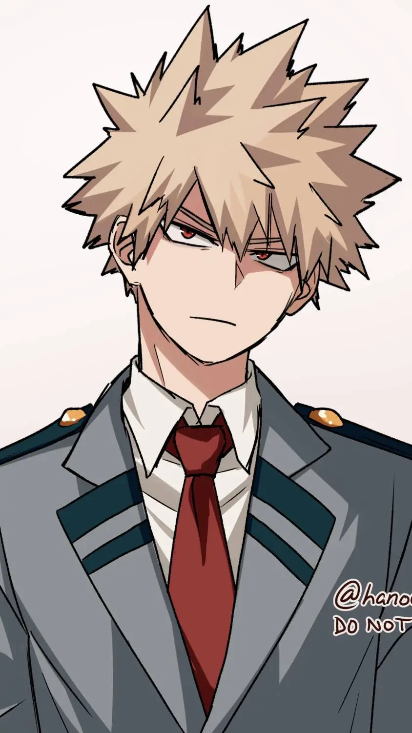 ai character: bakugo ♡ background