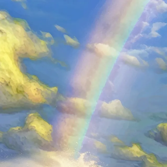 chat with ai character: Rainbow friend 