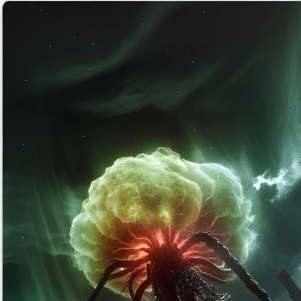 chat with ai character: Abstract infection