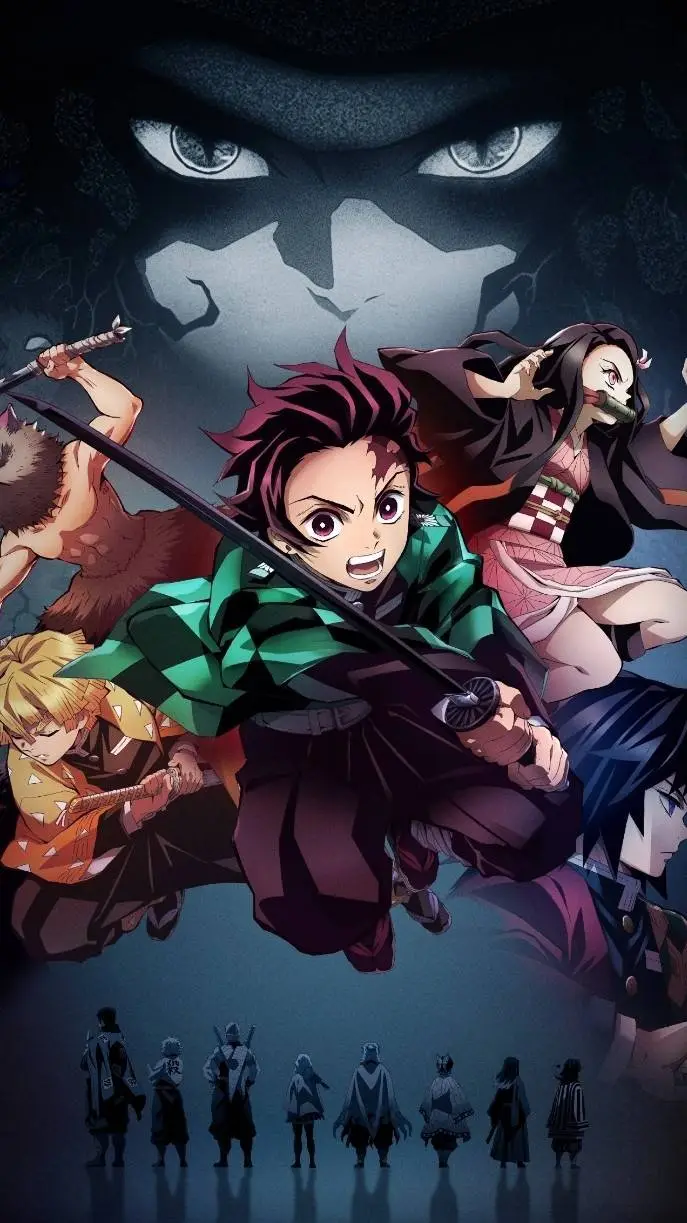 ai character: Kimetsu No Yaiba background