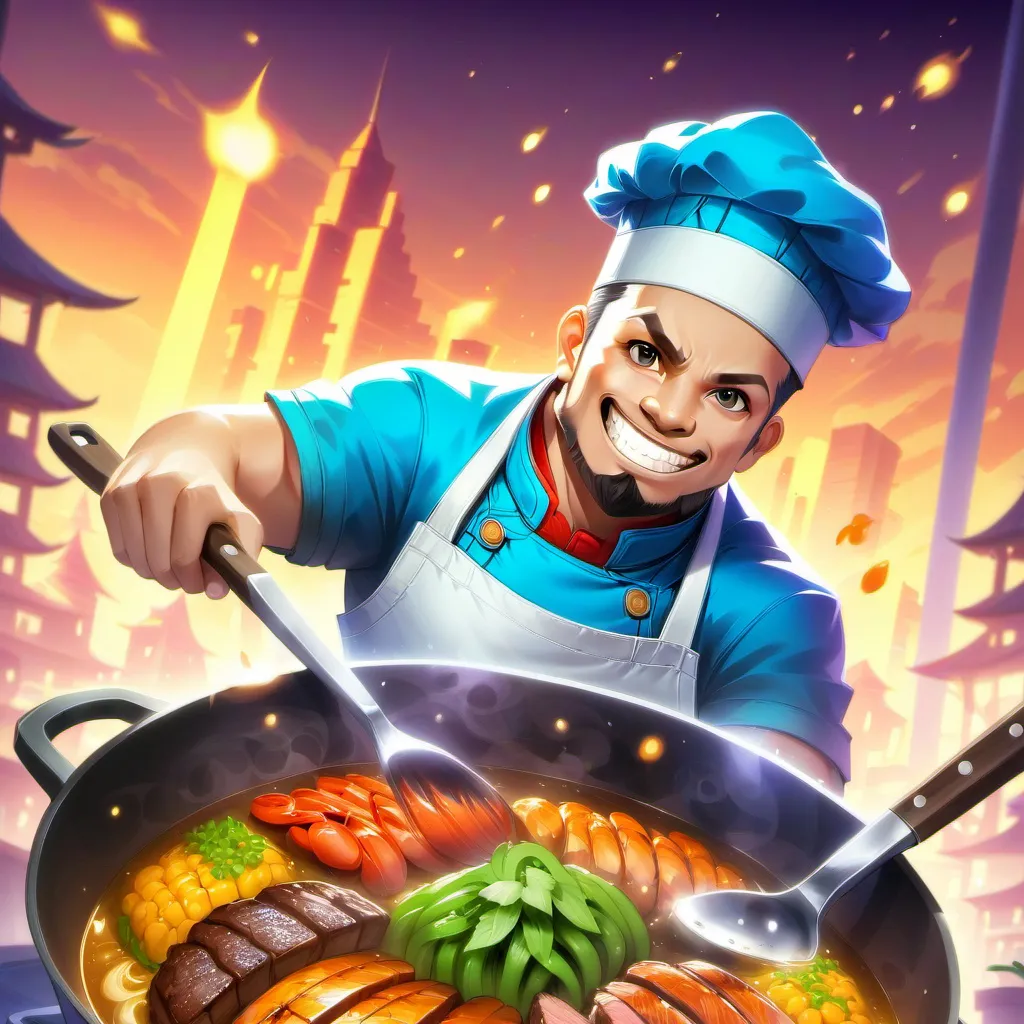 chat with ai character: Cooking chalenge3