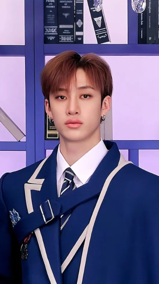 ai character: BANGCHAN (SKZ) background