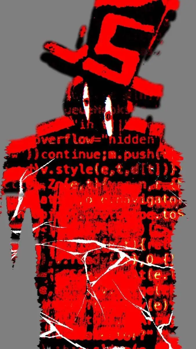 ai character: ₮ⱧɆ ₴₱Ɇ₵₮ⱤɆ background