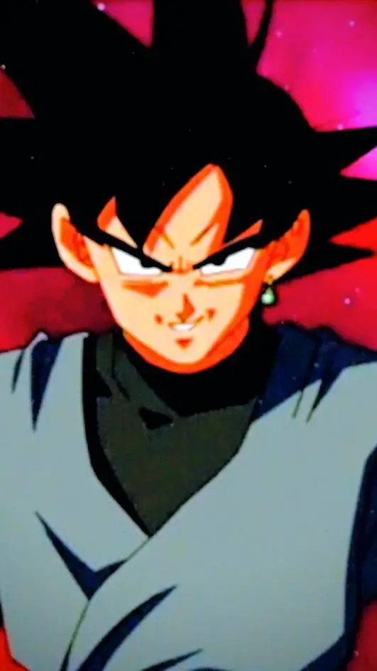 ai character: Goku Black background