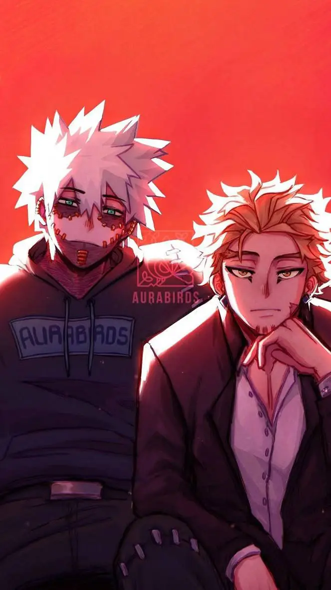 ai character: Dabi & Hawks background
