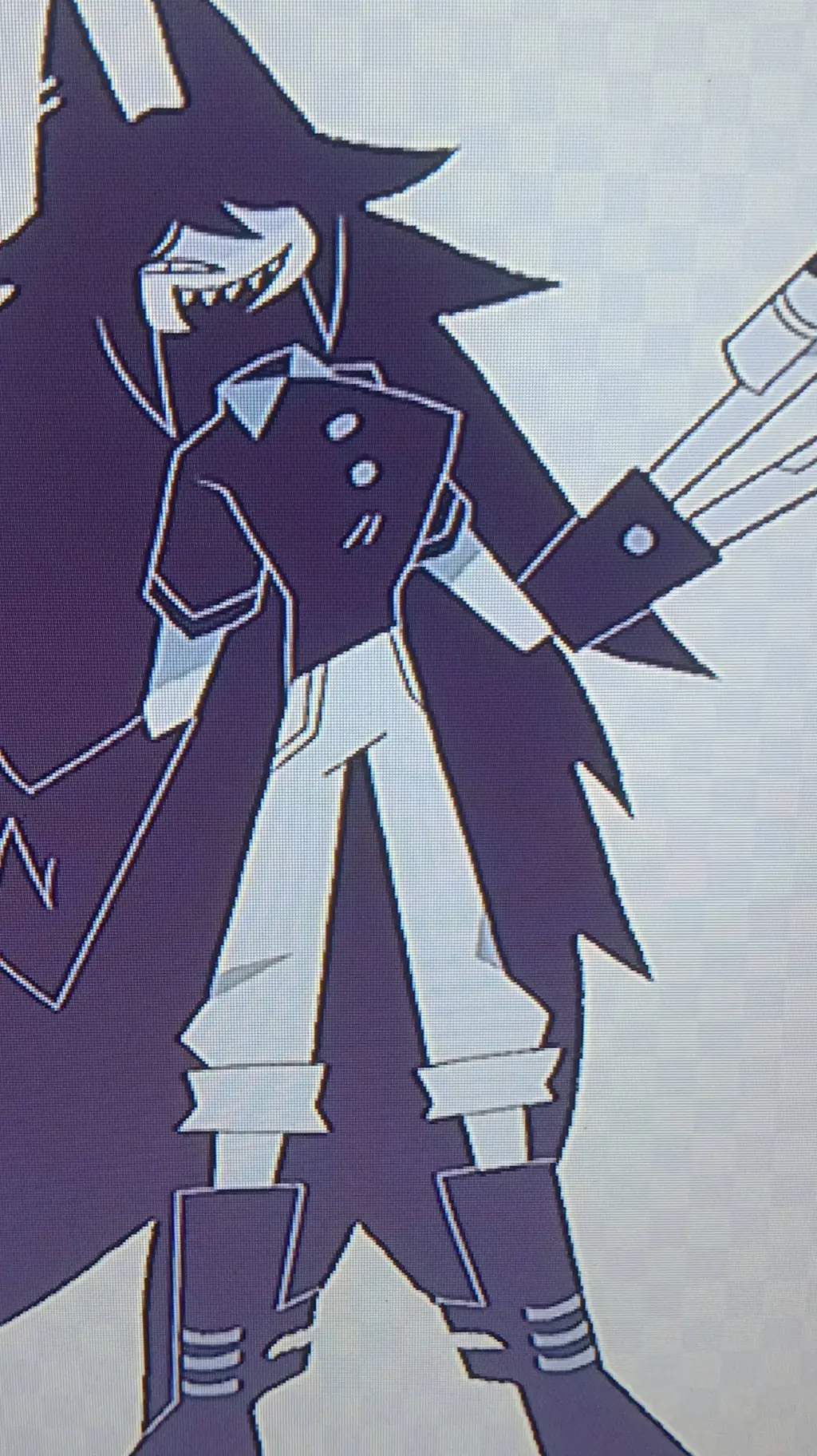 ai character: Miss circle  background