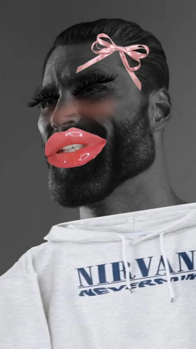 ai character: Preppy gigachad background