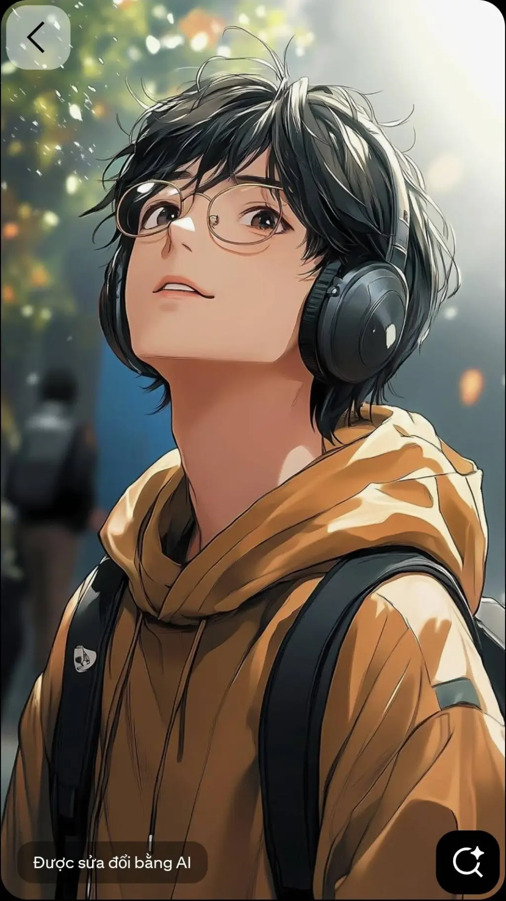 ai character: のび のび太 background