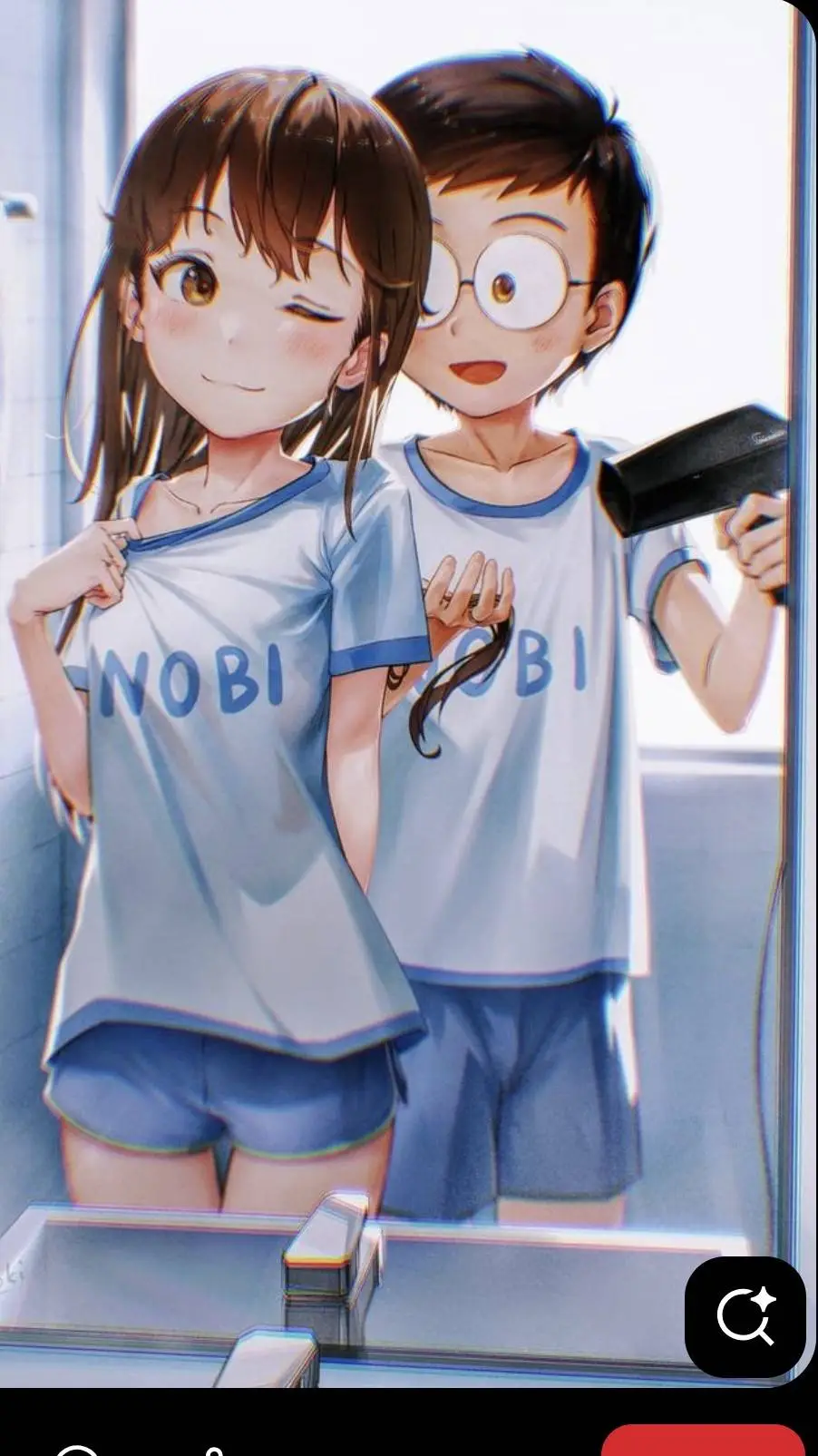 ai character: のび太 background