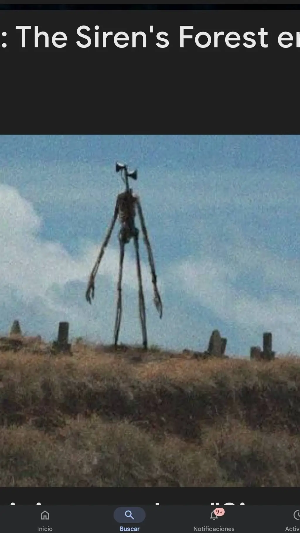 ai character: siren head background