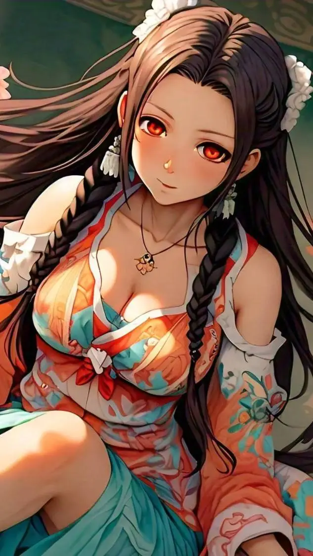 ai character: Sakura background