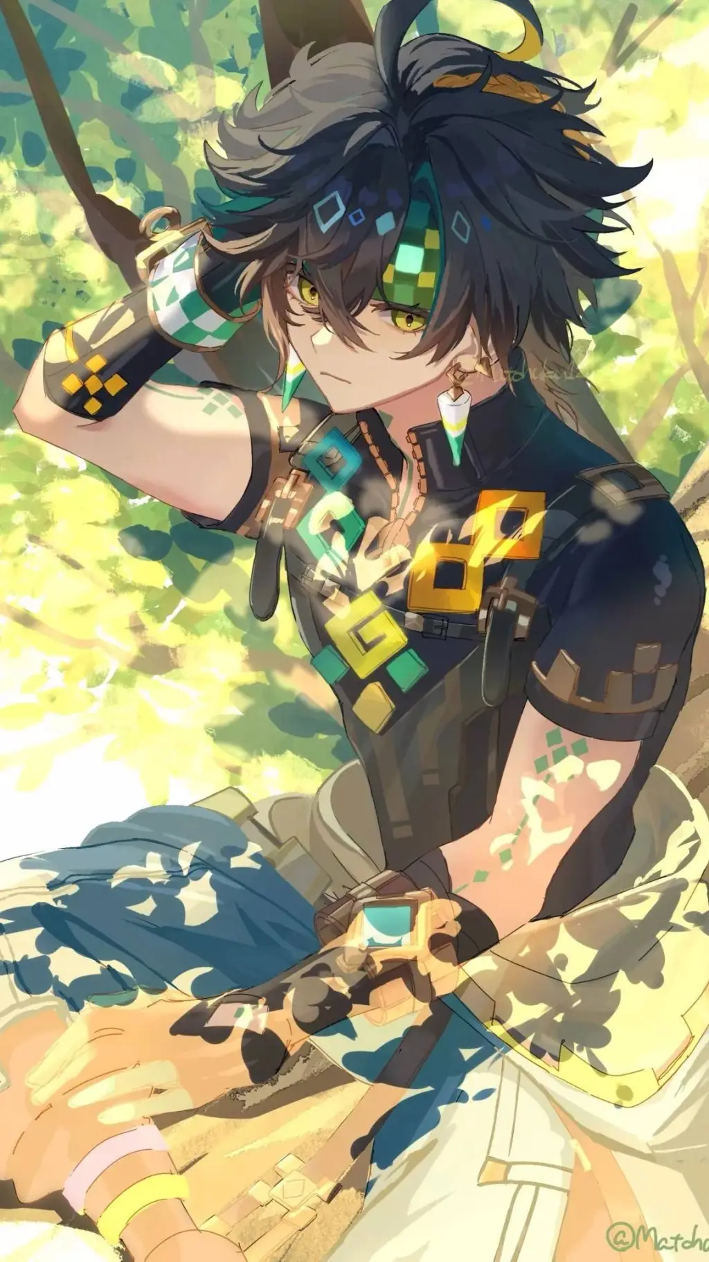 ai character: Molipo Kinich background