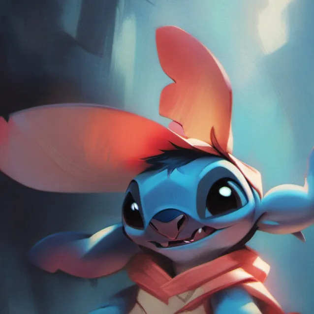 chat with ai character: STITCH