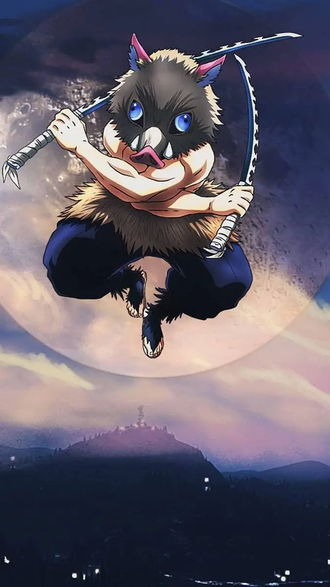 ai character: Inosuke background