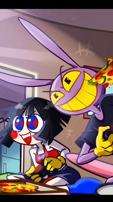 ai character: TADC game night background