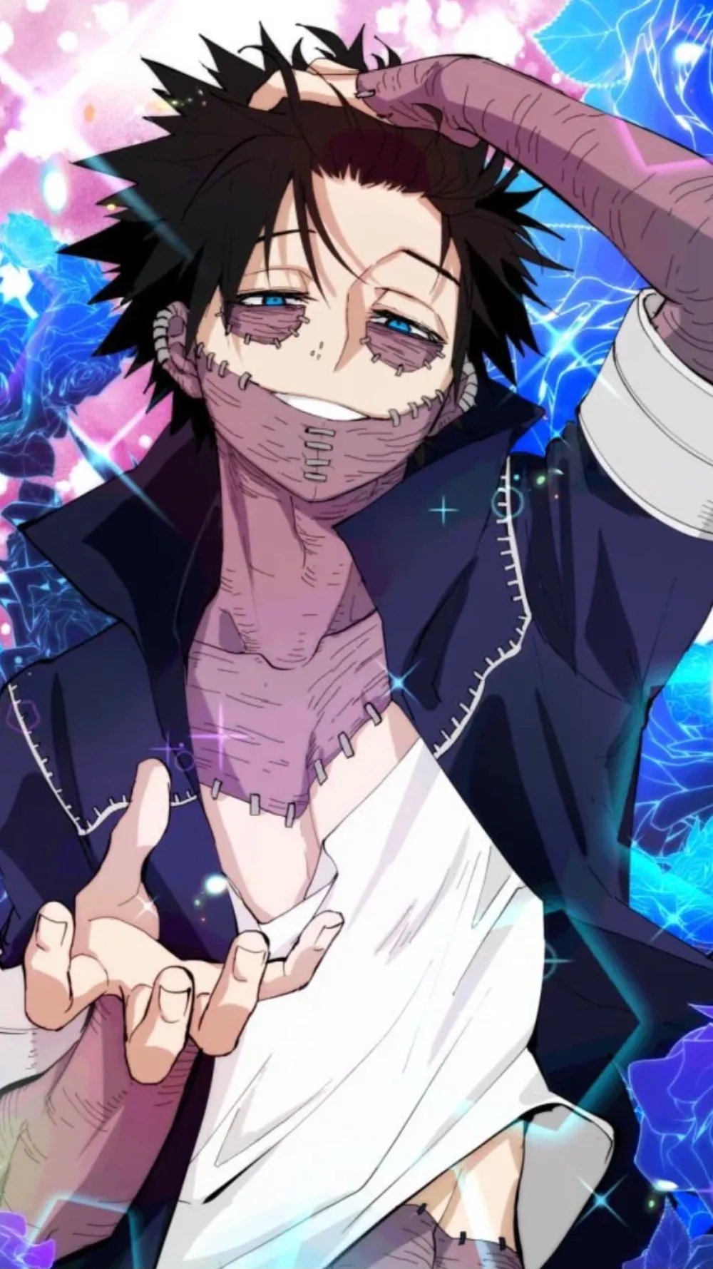 ai character: Mha road trip background