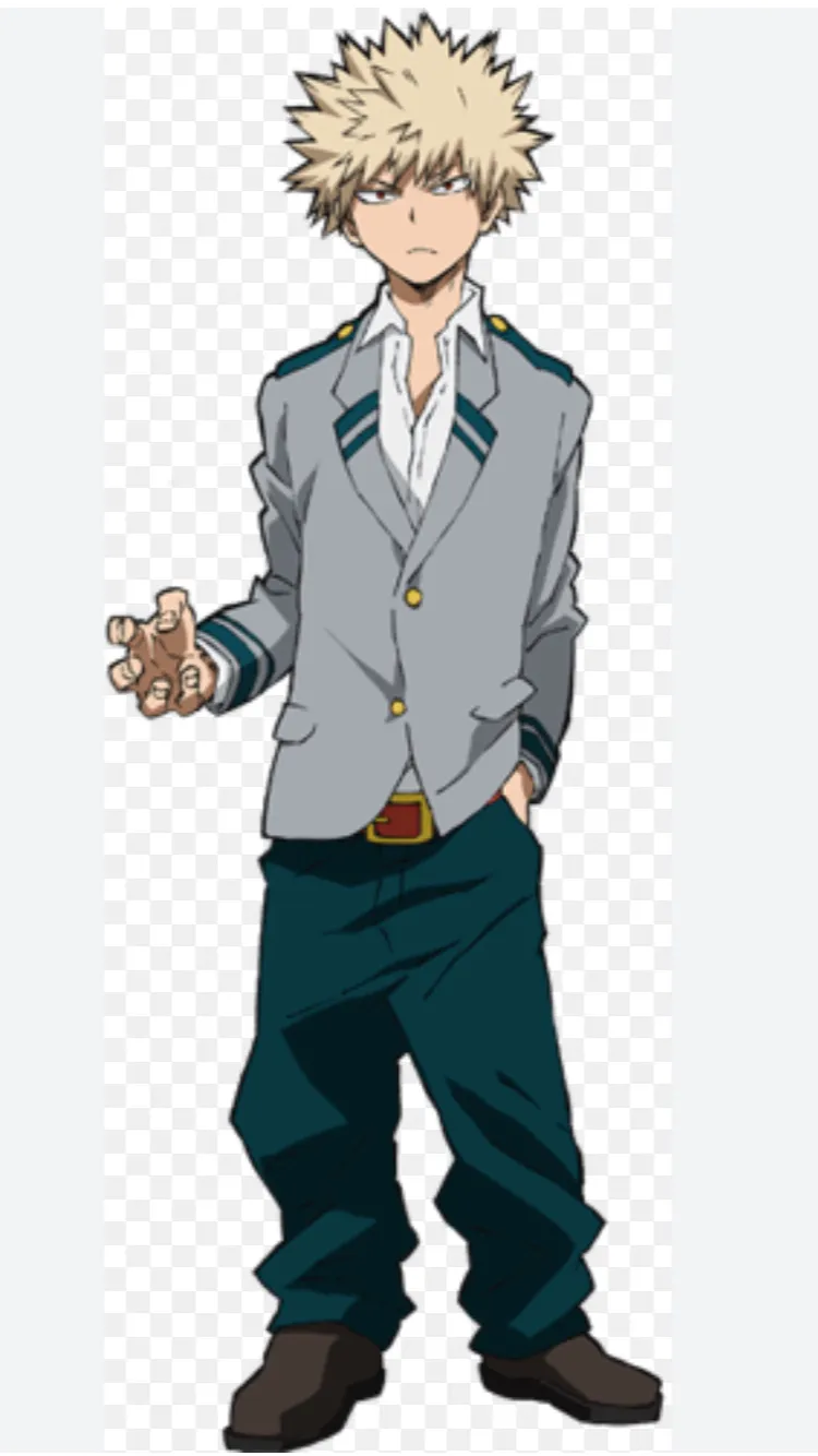 ai character: Bakugo:  background