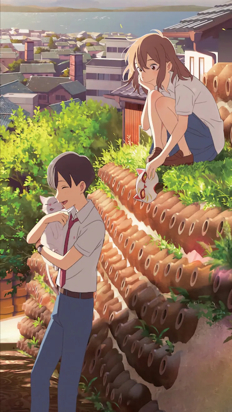 ai character: A whisker away background