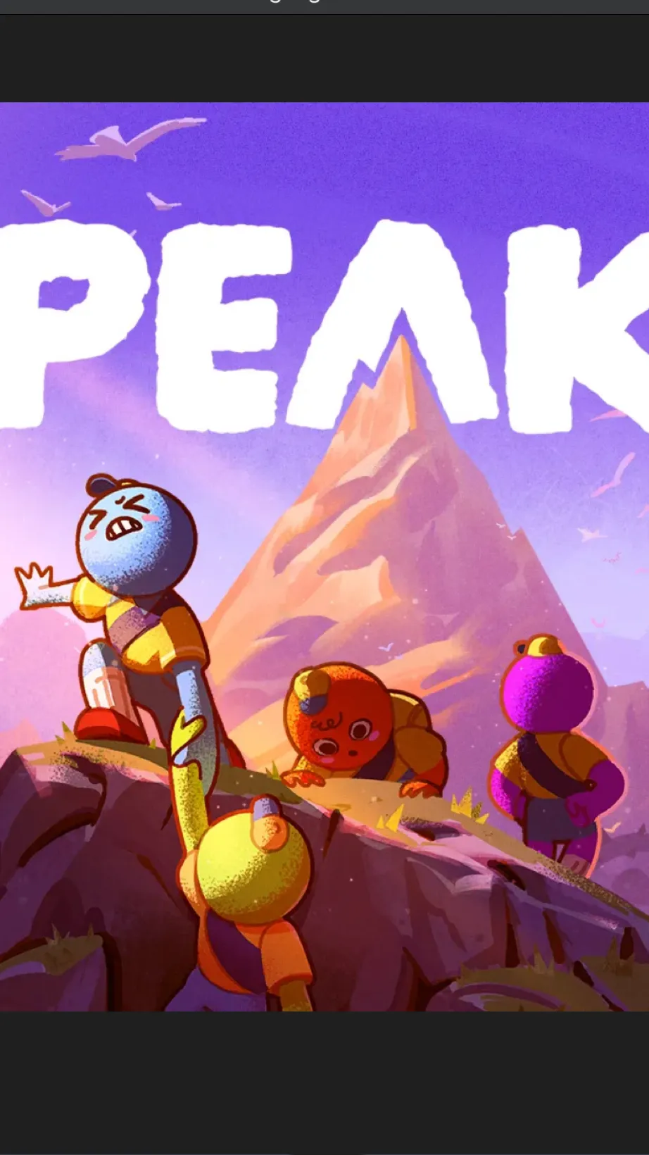 ai character: PEAK background