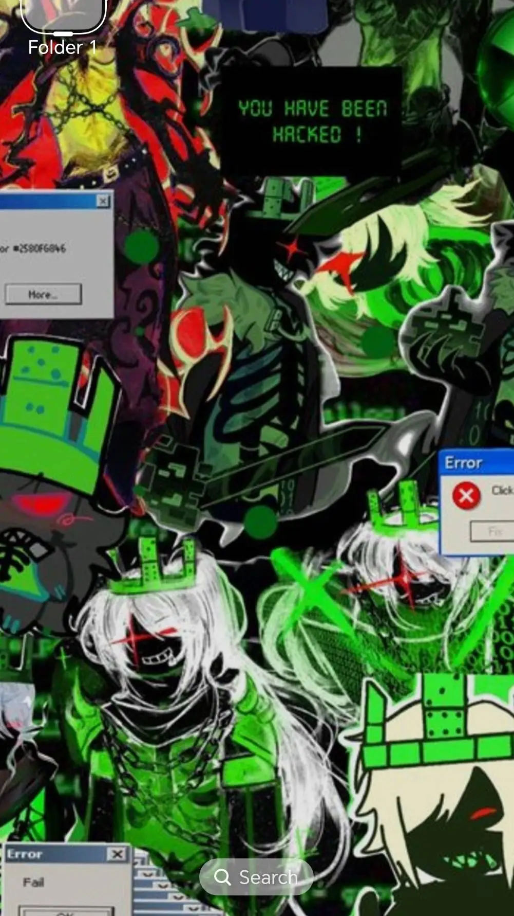 ai character: adminvirus 😌😋 background