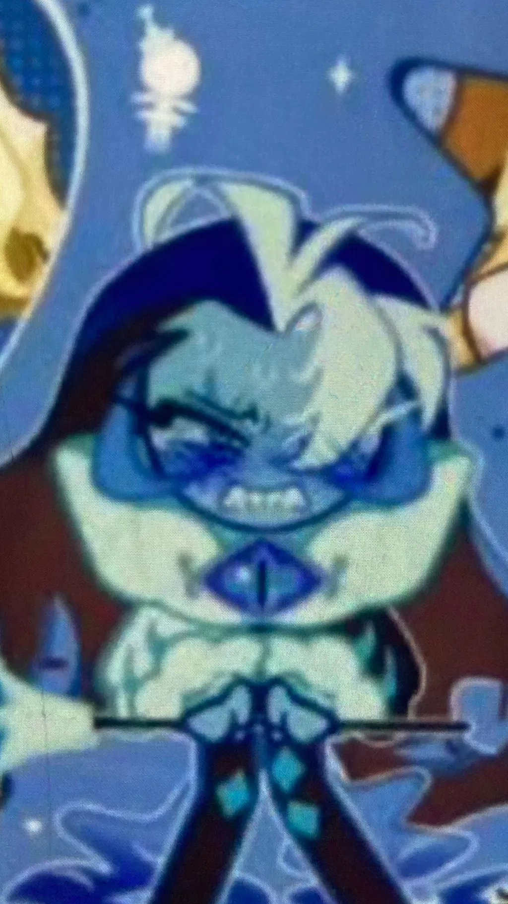 ai character: Shadow vanillaa background