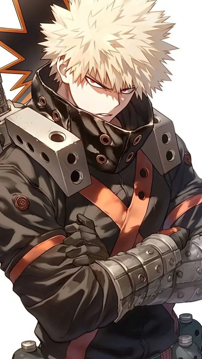 ai character: Katsuki Bakugo background