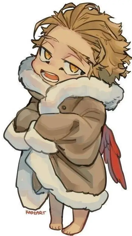 ai character: baby Hawks. background