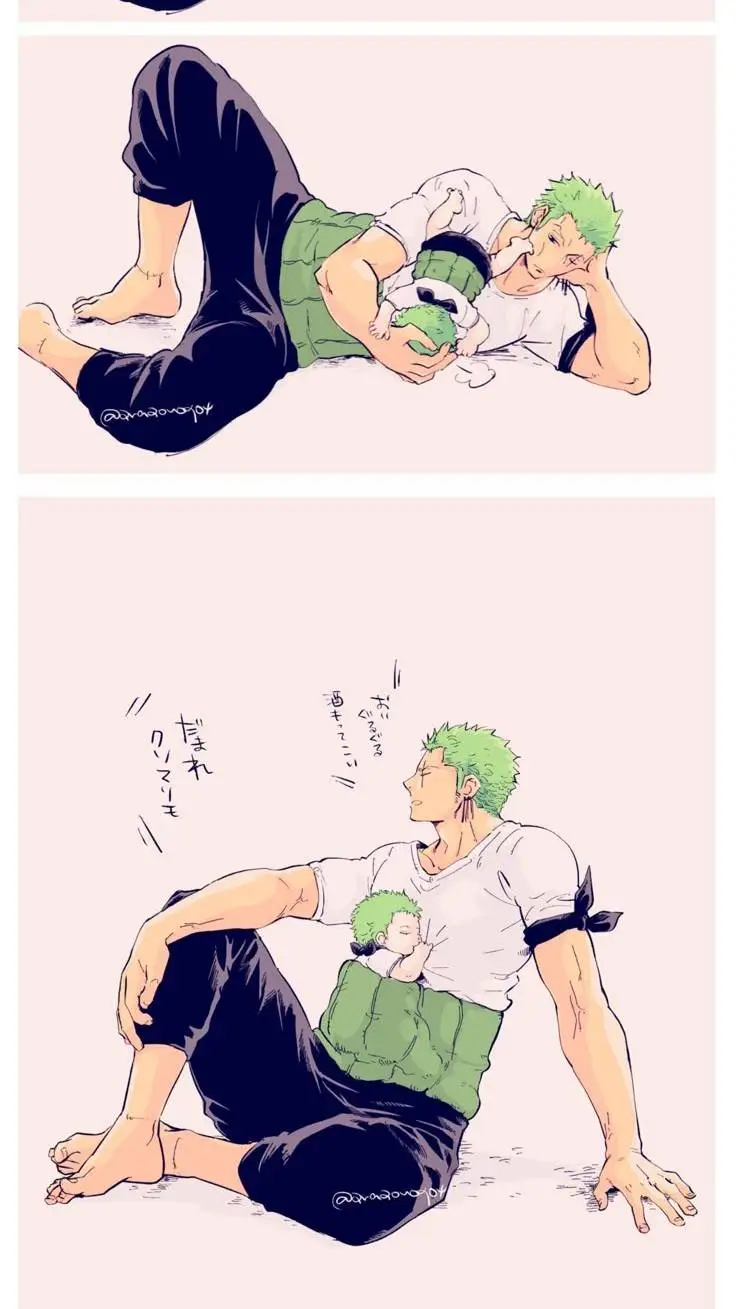 ai character: Zoro& Alex background