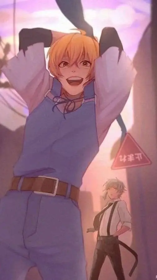 ai character: kenji!! background