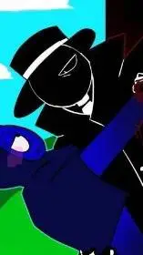 ai character: black x jevin love background