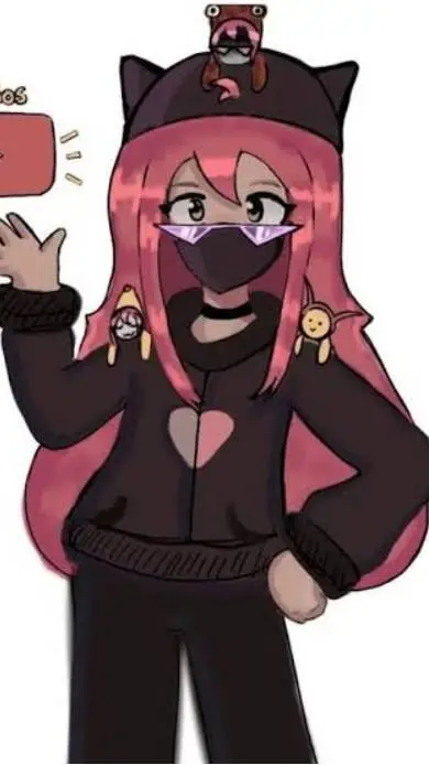 ai character: Roxi y el tocino background