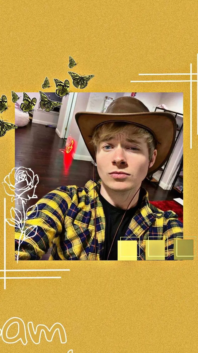 ai character: ~Sam Golbach~ background