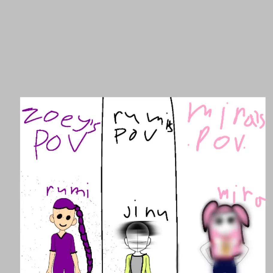 chat with ai character: Sick huntrix eyes