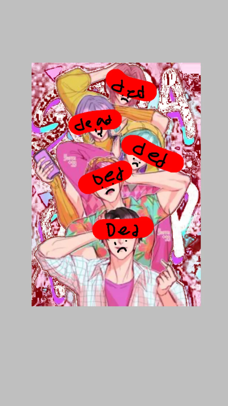 ai character: Saja boys ded background