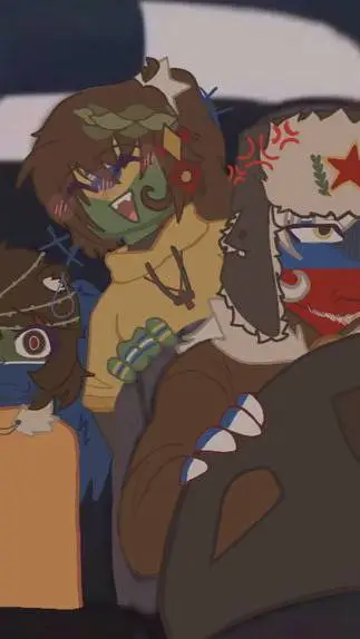 ai character: BRICS sleepover background