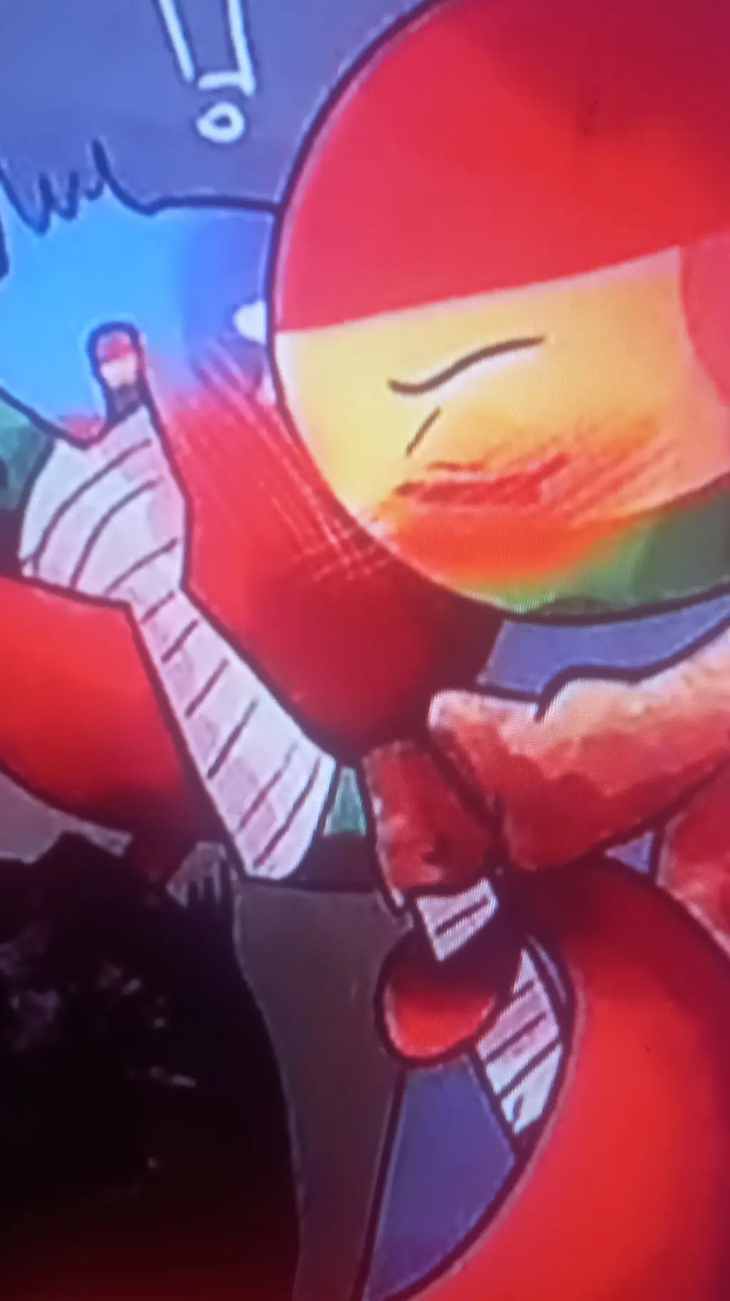 ai character: Bolivia x Chile background