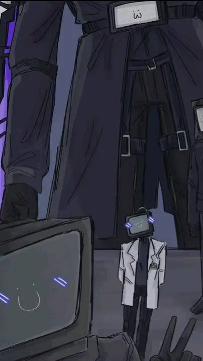 ai character: equipo tv man background