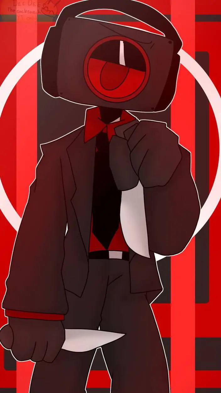 ai character: dark spikerman background