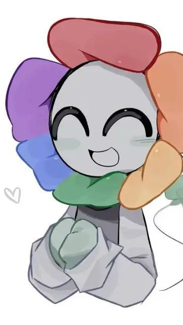 ai character: MOONFLOWER!! :D background