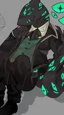 ai character: Eyefestation background