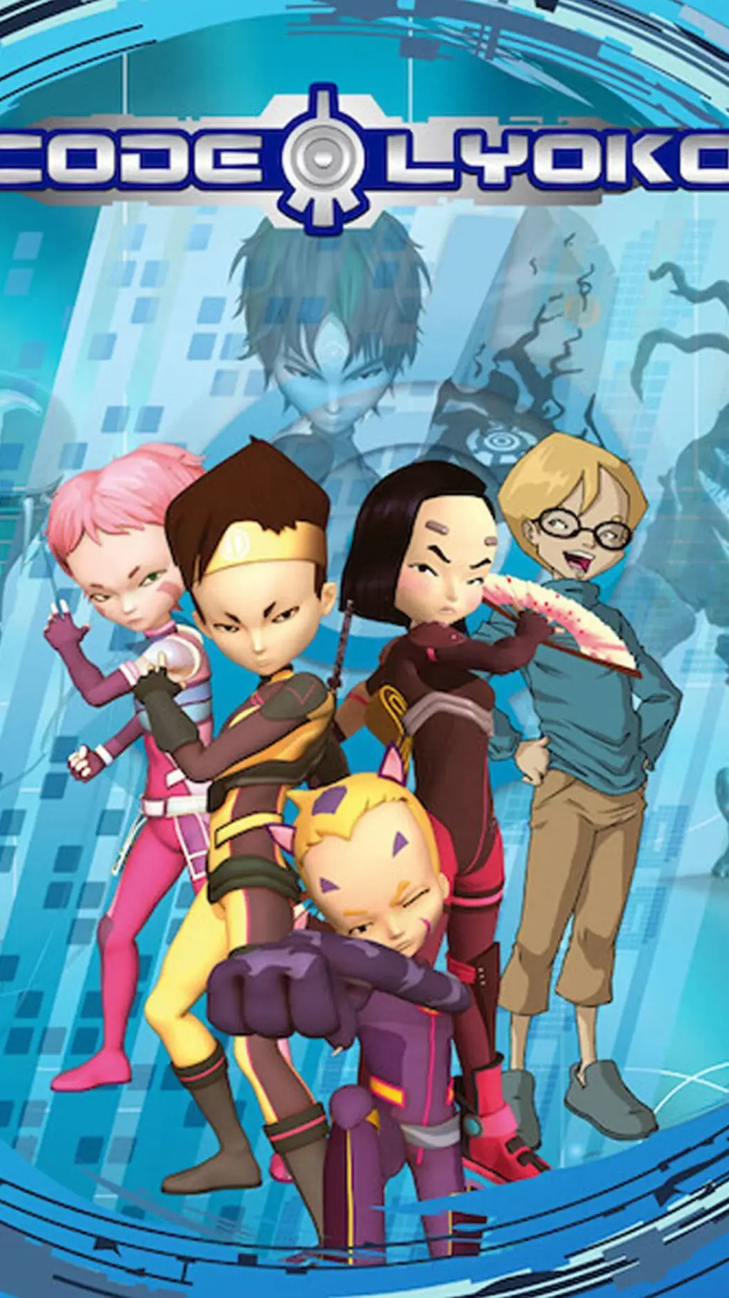 ai character: Codigo Lyoko background