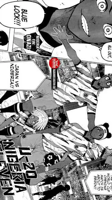 ai character: Japan VS Nigeria 1 background