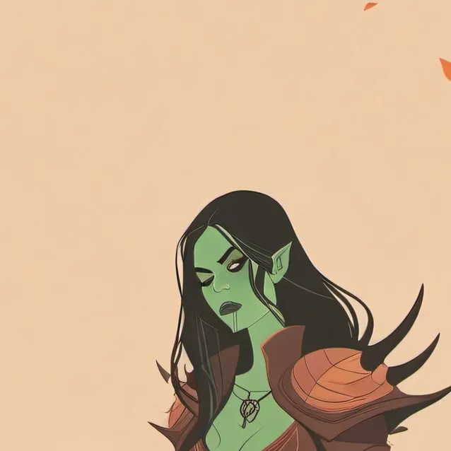 chat with ai character: Neeva dark fingers