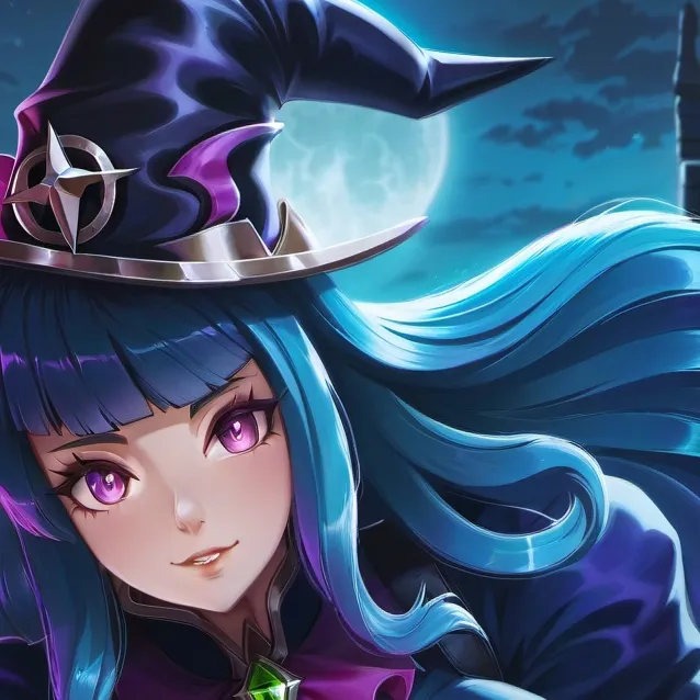 chat with ai character: Yumi training witc